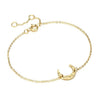 Laramoi Personality Women Bracelet Long Strip Metal Charm Female Bracelet Stainless Steel Gold/Silver Color Jewelry Gifts