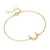Laramoi Personality Women Bracelet Long Strip Metal Charm Female Bracelet Stainless Steel Gold/Silver Color Jewelry Gifts