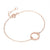 Laramoi Personality Women Bracelet Long Strip Metal Charm Female Bracelet Stainless Steel Gold/Silver Color Jewelry Gifts